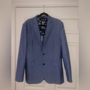 Express Men's Slate Blue Blazer